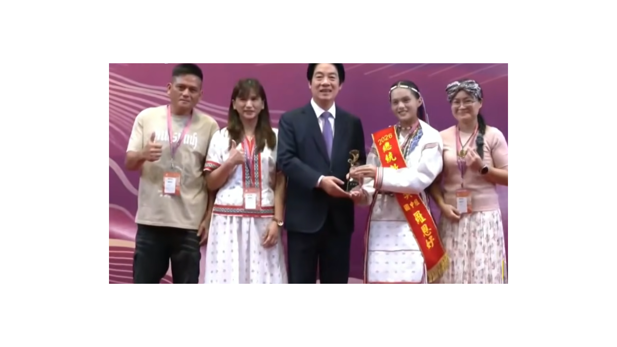與有榮焉 東森幼幼基金會培育出首位總統獎得主